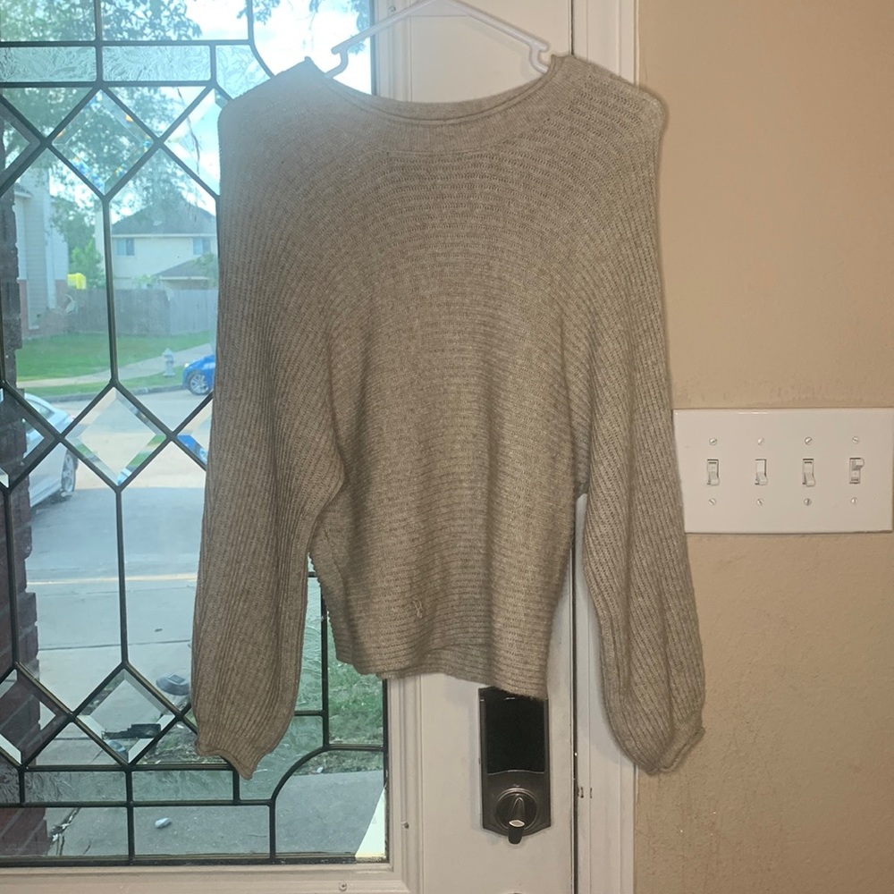 Light brown sweater